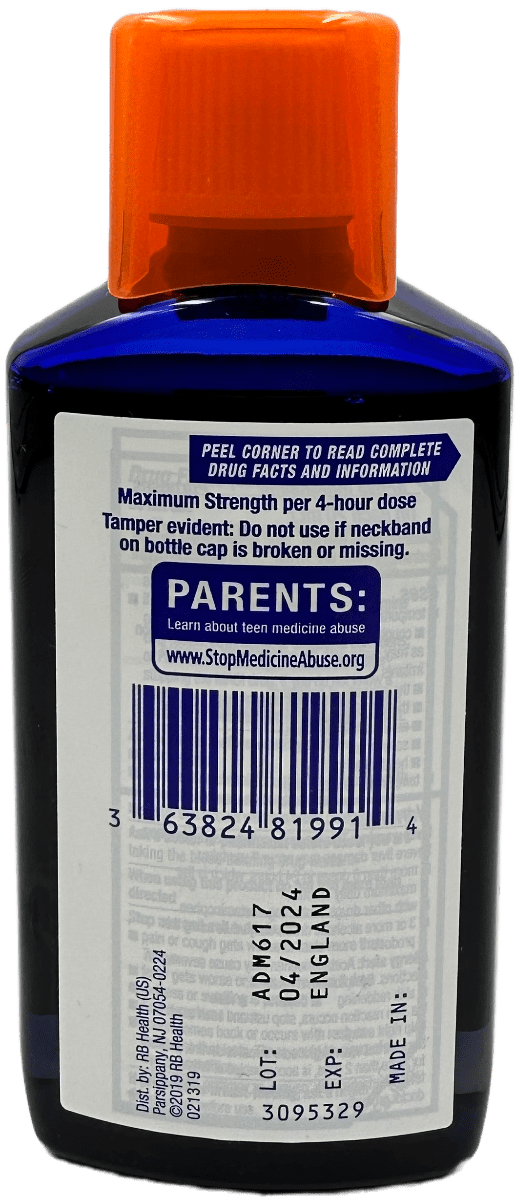 Delsym Cough Syrup 6 in 1 Symptom Relief 6 FL OZ delsym-cough-syrup-6-in-1-symptom-relief-6-fl-oz