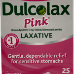 Dulcolax Pink Laxative - Overnight Relief - 25 Ct
