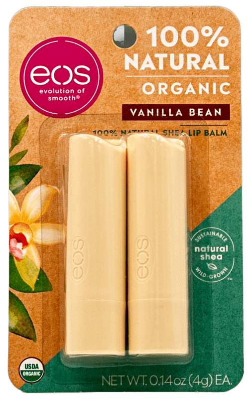 eos Natural Shea Lip Balm - Vanilla Bean - 0.14 OZ.