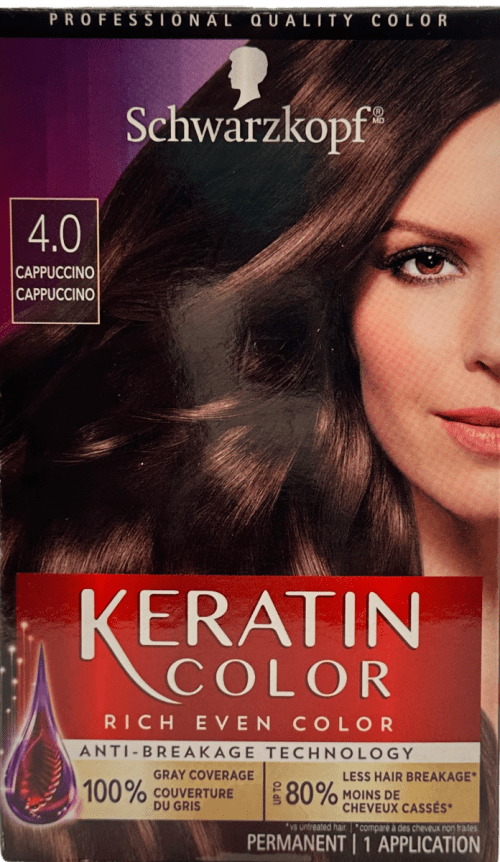 Schwarzkopf Keratin Color 4.0 Cappuccino - Hair Dye