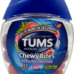 Tums Antacid Chewable Tablets: 32-Count Berry Relief