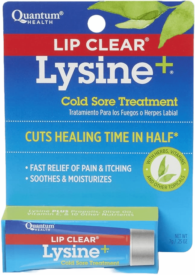 Quantum Health Lysine Cold Sore Treatment: 0.25 oz Natural Relief