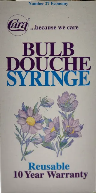 Cara Bulb Douche Syringe