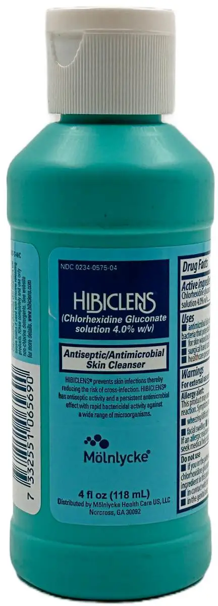 Hibiclens - Antiseptic/Antimicrobial - Skin Cleanser - 4 FL OZ