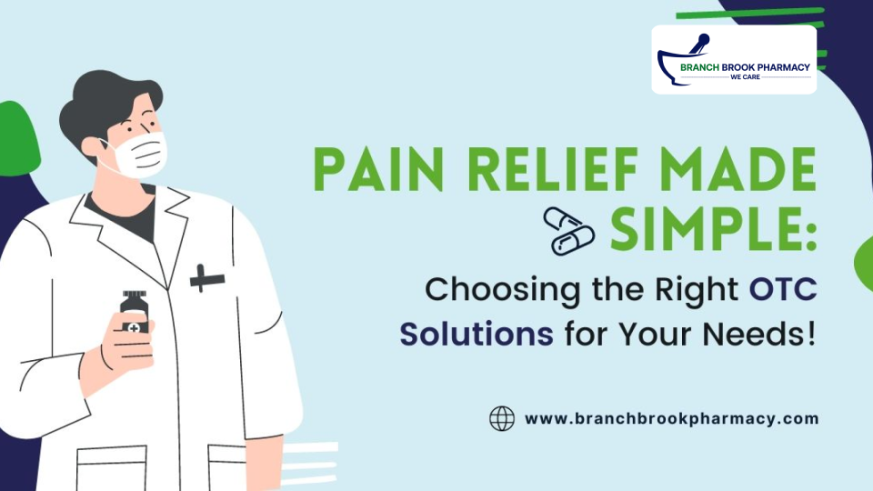 Pain Relief Made Simple: Choosing the Right OTC Solutions for Your Needs!